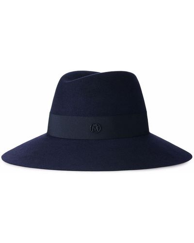 Maison Michel Kate Waterproof Felt Hat - Blue