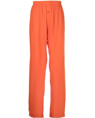 GALLERY DEPT. Pantalon en coton à taille élastiquée - Orange