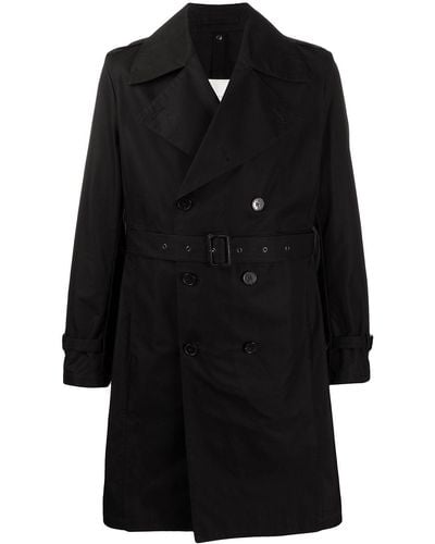Mackintosh St Andrews Belted Trench Coat - Black