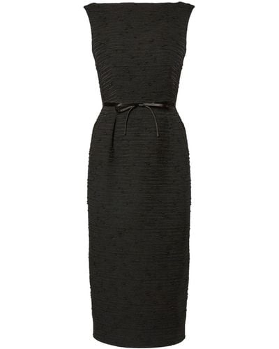 Erdem Pencil Sleeveless Midi Dress - Black