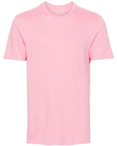 Majestic Filatures T-Shirt mit Rundhalsausschnitt - Pink