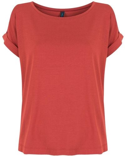 Lygia & Nanny Rolled-sleeve T-shirt - Red