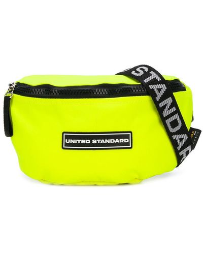 United Standard Logo Patch Belt Bag - Yellow