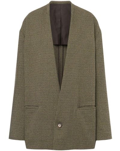 Philosophy Di Lorenzo Serafini Single-Breasted Blazer - Green