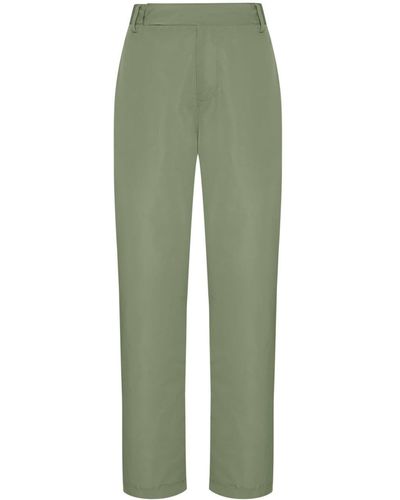 UMA | Raquel Davidowicz Solvente Straight-leg Tailored Pants - Green