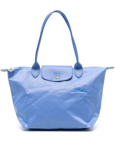 Longchamp Bolso shopper Le Pliage mediano - Azul