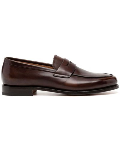 Church's Milford leather loafers - Marron