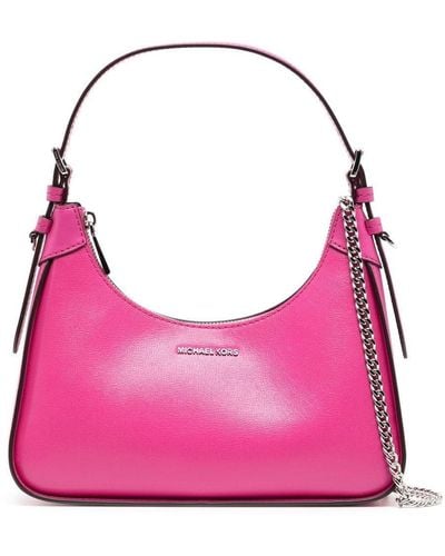 Michael Kors Mini-Tasche mit Zierkette - Pink