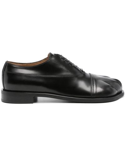 JW Anderson Zapatos oxford con puntera en punta - Negro