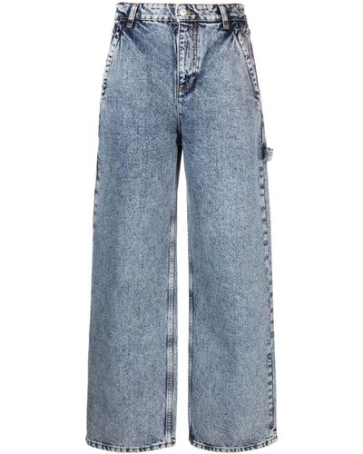 Moschino Jeans Straight Jeans - Blauw