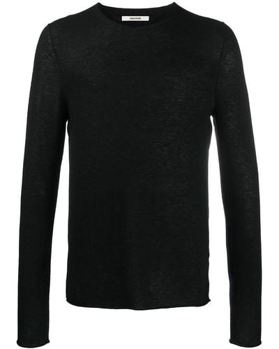 Zadig & Voltaire Teiss Fine-knit Sweater - Black