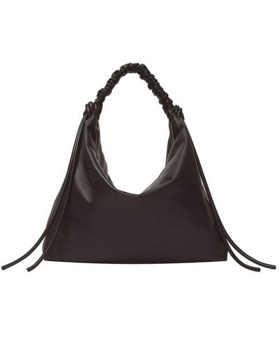 Proenza Schouler Large Ruched Handle Bag - Black