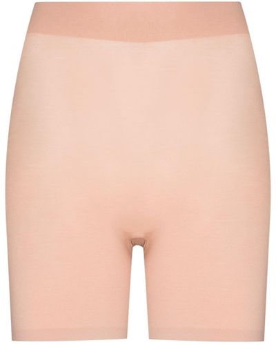 Wolford Pantalones cortos de talle alto - Rosa