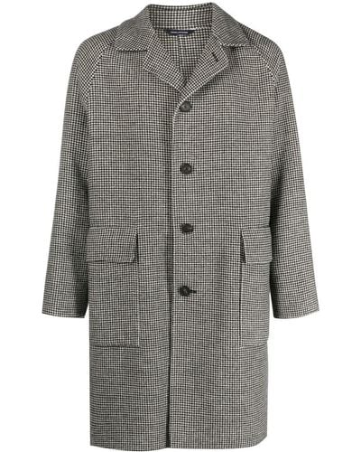 Tagliatore Single-breasted Wool Coat - Grey