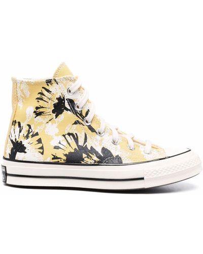 Converse Hybrid Floral Chuck 70 Sneakers - Gelb