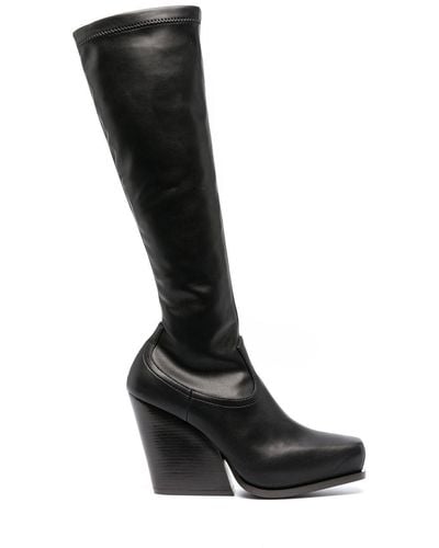 Stella McCartney 105mm Wedge-heel Knee-length Boots - Black