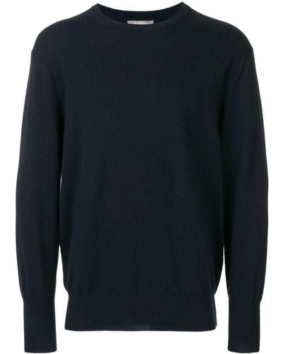N.Peal Cashmere Pull The Oxford - Bleu