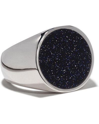 Tom Wood Galaxy Ring - Blue