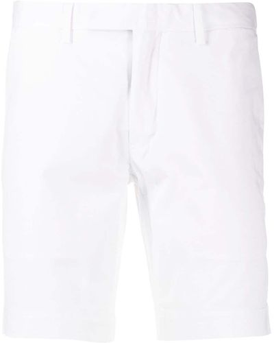 Polo Ralph Lauren Slim-fit Tailored Shorts - White