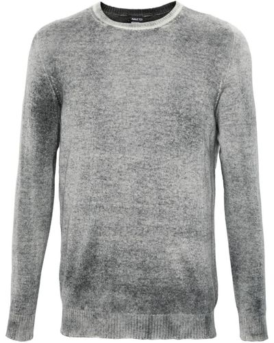 Avant Toi Mélange Cashmere Sweater - Gray
