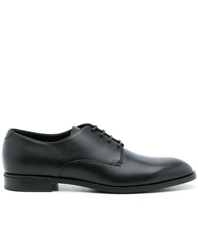 Emporio Armani Lace-up Derby Shoes - Black