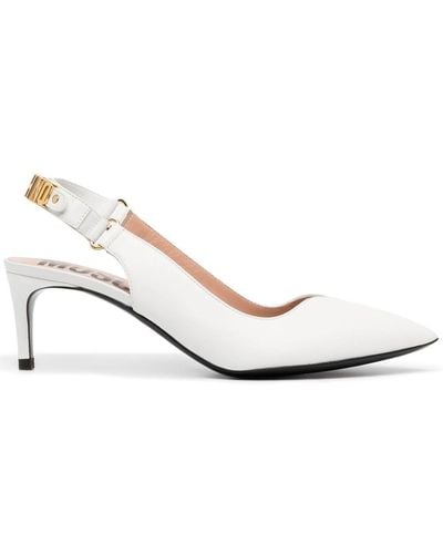 Moschino Slingback Pumps - Wit