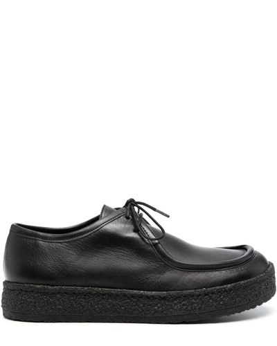 Studio Nicholson Leitch Platform-sole Leather Loafers - Black