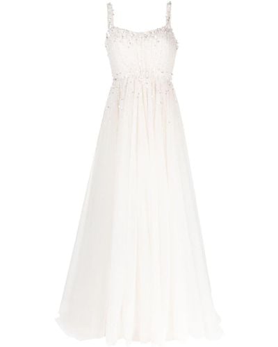 Jenny Packham Astrid Embellished-tulle Bridal Gown - White