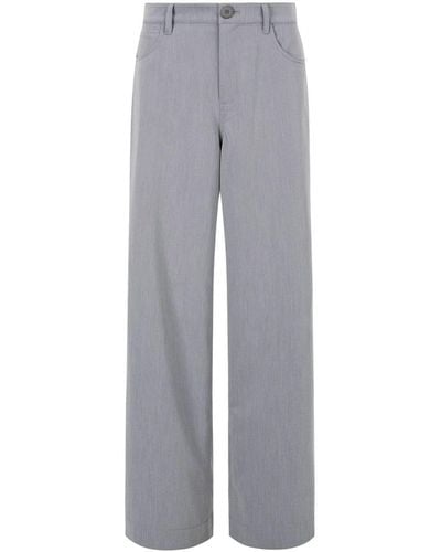 STAUD Grayson Wide-leg Trousers - Grey
