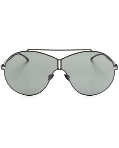 Mykita Studio 12.5 Shield-frame Sunglasses - Gray