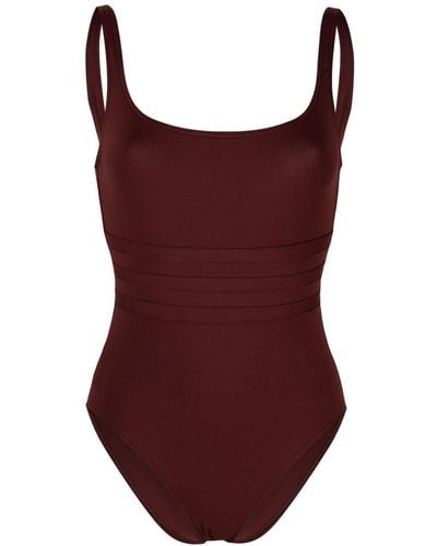 Eres Asia Scoop-back Swimsuit - Red