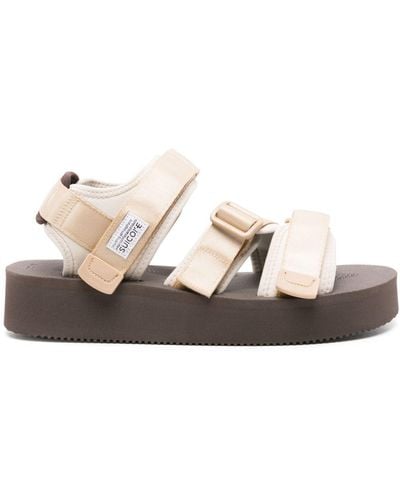 Suicoke Kisee-vpo Flatform Sandals - Natural