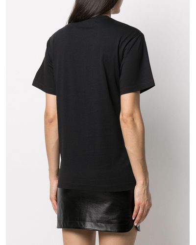 Rabanne グラフィック Tシャツ - ブラック