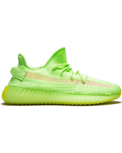 Yeezy Boost 350 V2 "glow In The Dark" Sneakers - Green