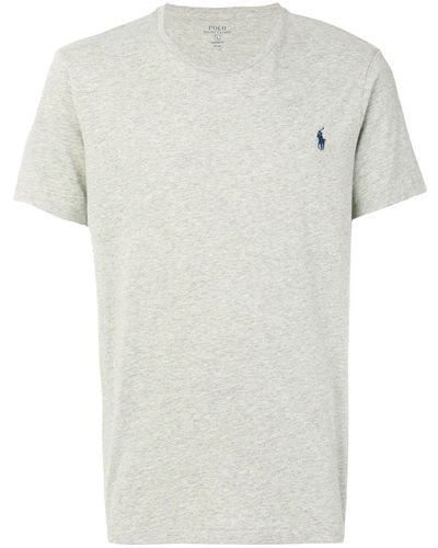 Polo Ralph Lauren Polo Pony Embroidered Cotton T-shirt - White