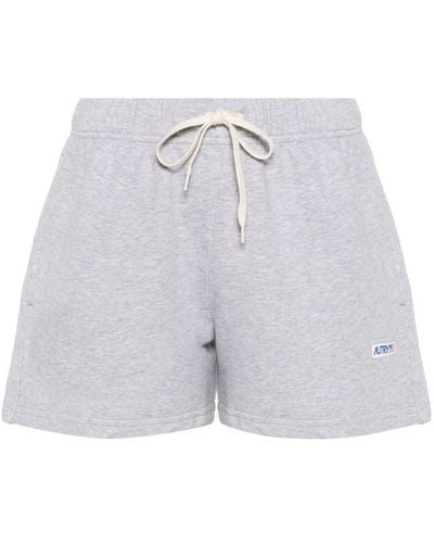 Autry Shorts mit Logo-Patch - Blau