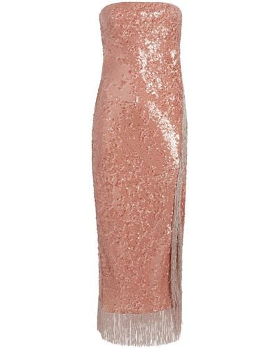 Cinq À Sept Amora Sequin-embellished Dress - Pink
