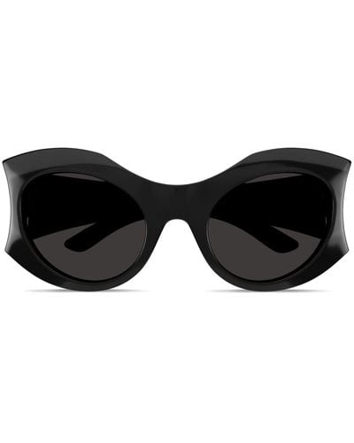 Balenciaga オーバーサイズ サングラス - ブラック