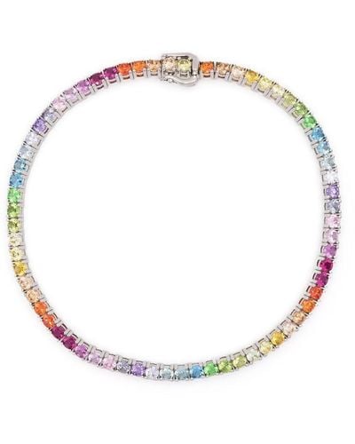 Hatton Labs Rainbow Tennis Bracelet - White