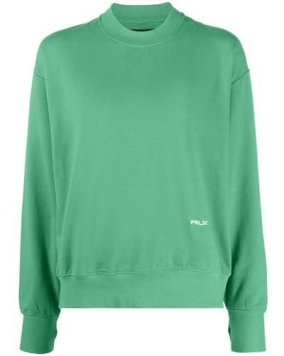 RLX Ralph Lauren Sweater Met Geborduurd Logo - Groen