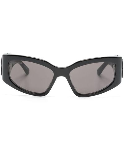 Balenciaga Bossy Cat-Eye-Sonnenbrille - Grau