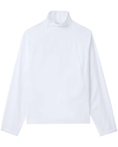 Noir Kei Ninomiya long-sleeve Sheer T-shirt - Farfetch