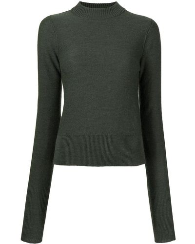 Lemaire Round Neck Sweater - Green