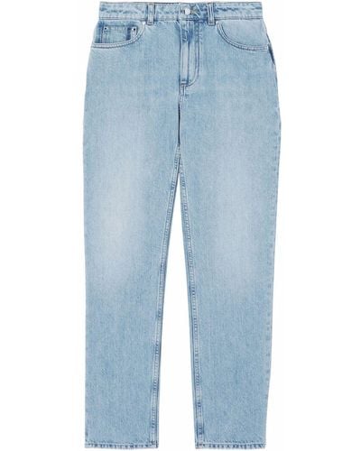 Burberry Pocket Detail Straight-leg Jeans - Blue