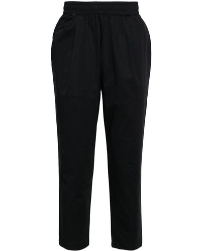 FAMILY FIRST Tapered Chino Trousers - Black