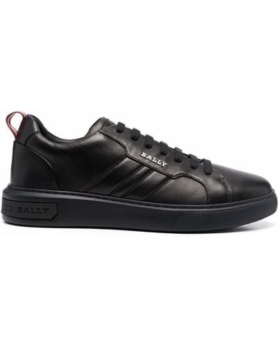 Bally Maxim Leather Low-top Trainers - Black