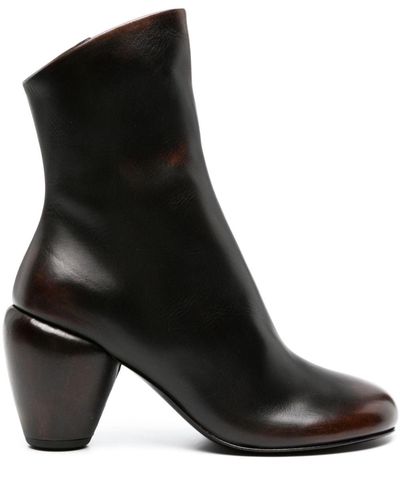 Marsèll Conotto 80mm Leather Boots - Black