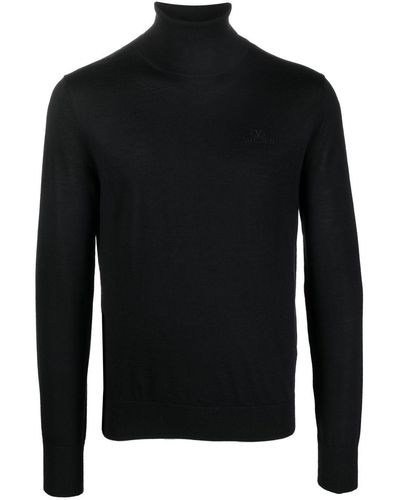 Valentino タートルネック セーター - ブラック