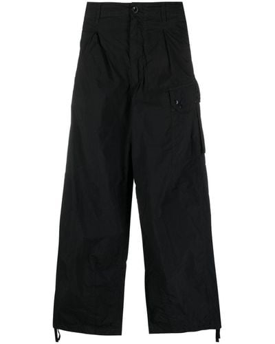 C.P. Company Pantalones anchos tipo cargo - Negro