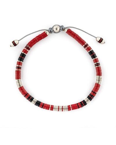 M. Cohen Rizon Beaded Bracelet - Red